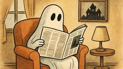 Vic: Kateri del časopisa berejo duhovi?