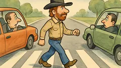 Vic: Ko Chuck Norris prečka cesto