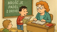 Vic: Učiteljica pozove Pepčka, naj bere