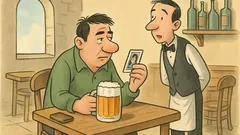 Vic: Moški v gostilni po vsakem pivu…