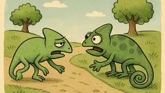 Vic: Prepirata se dva kameleona...