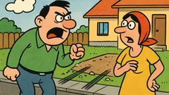 Vic: Mujo pride domov, besen kot pes