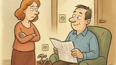 Vic: Dame, ko moški obljubi popravilo...