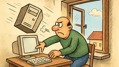 Vic: Težavo z računalnikom rešiš na dva načina