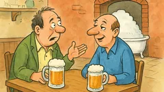 Vic: V gostilni se pogovarjata dva prijatelja...