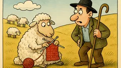 Vic: Veš, da pletenje zahteva tri ovce?