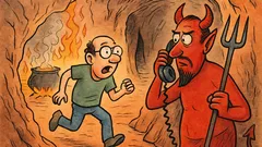 Vic: Umre zagrizeni računalničar in pride v pekel