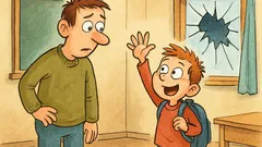 Vic: Perica očetu: Danes sem dvignil roko!