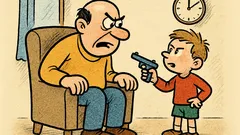 Vic: Ati, kupi mi pištolico...