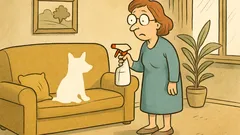 Vic: Včeraj sem na psa polila odstranjevalec madežev