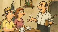 Vic: Turist z ženo pride v gostilno