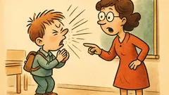 Vic: Tomáš gre prvi dan v šolo...