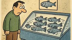 Vic: Veš, zakaj ribe nimajo prstov?