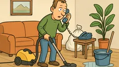 Vic: Čistilka dela od doma …