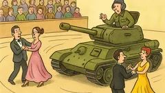 Vic: Na plesno tekmovanje pripelje tank